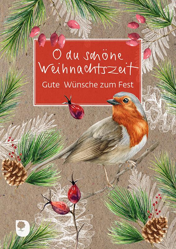 Cover: 9783987000829 | O du schöne Weihnachtszeit | Gute Wünsche zum Fest | Broschüre | 20 S.