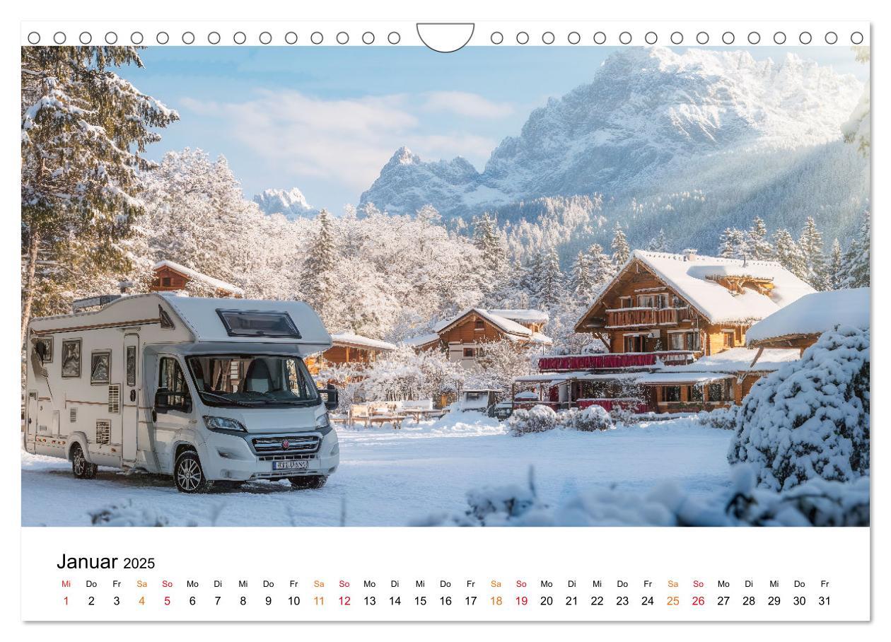 Bild: 9783457212158 | Wohnmobil grenzenlos (Wandkalender 2025 DIN A4 quer), CALVENDO...