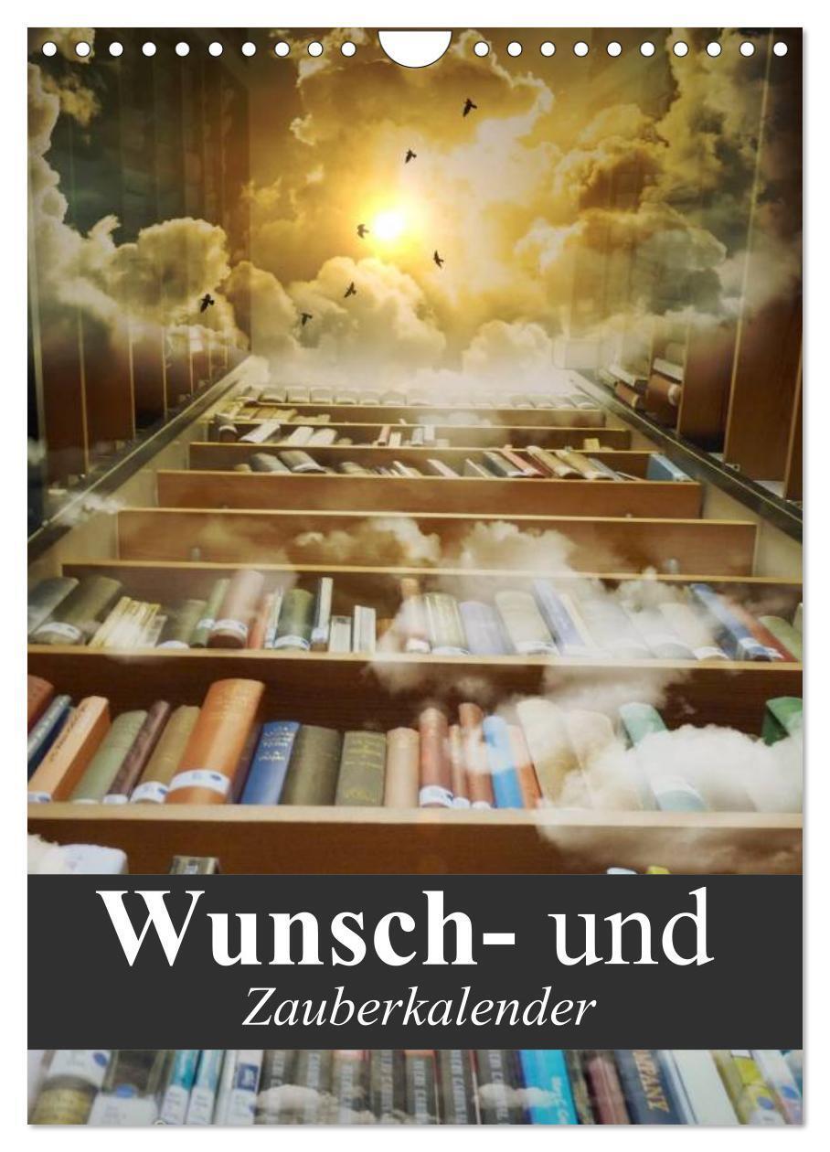 Cover: 9783457018576 | Wunsch- und Zauberkalender (Wandkalender 2025 DIN A4 hoch),...