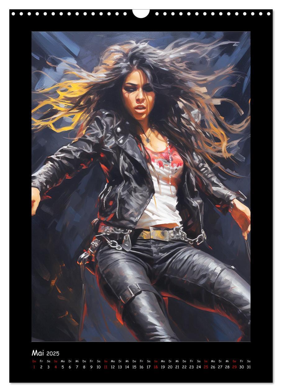 Bild: 9783435862702 | Heavy Metal-Queens. Wilde Rock- und Metal-Girl Paintings...