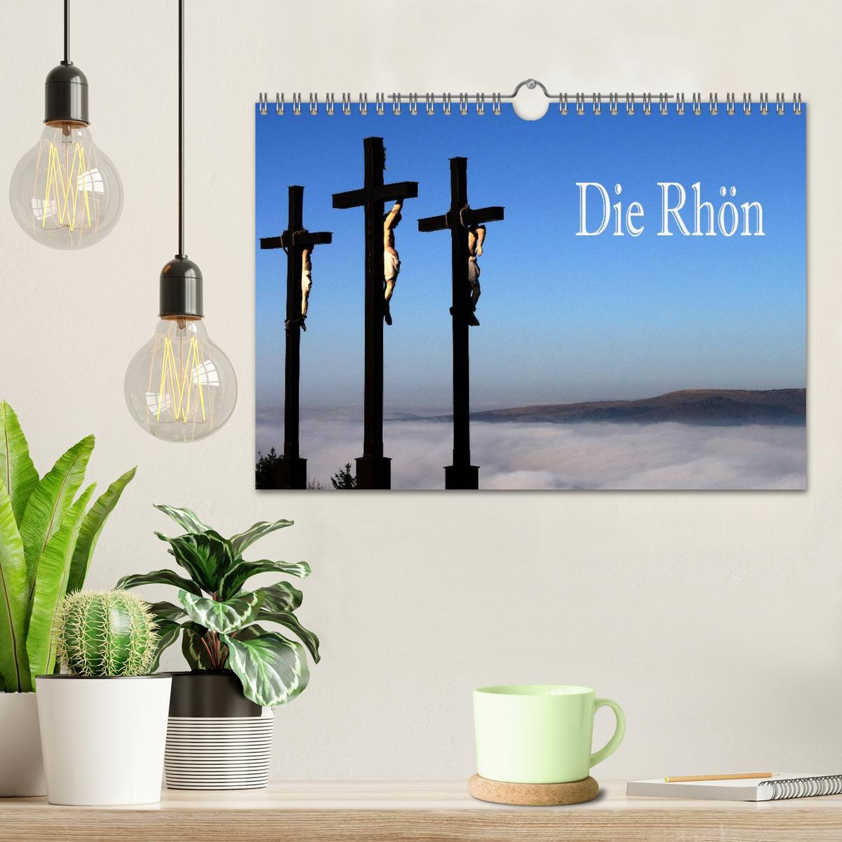 Bild: 9783435473588 | Die Rhön (Wandkalender 2025 DIN A4 quer), CALVENDO Monatskalender