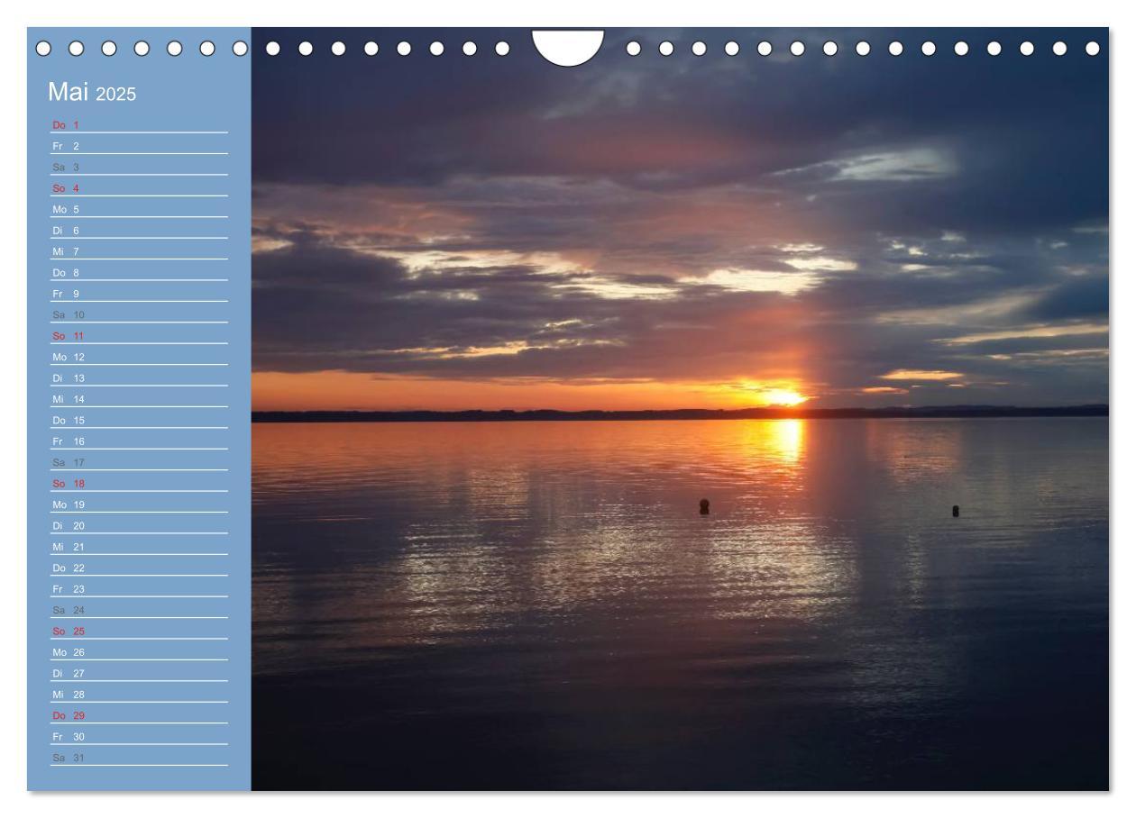 Bild: 9783435458851 | Am schönen Chiemsee (Wandkalender 2025 DIN A4 quer), CALVENDO...