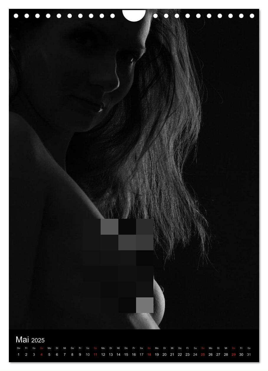 Bild: 9783457081389 | Erotische Silhouetten / CH-Version (Wandkalender 2025 DIN A4 hoch),...