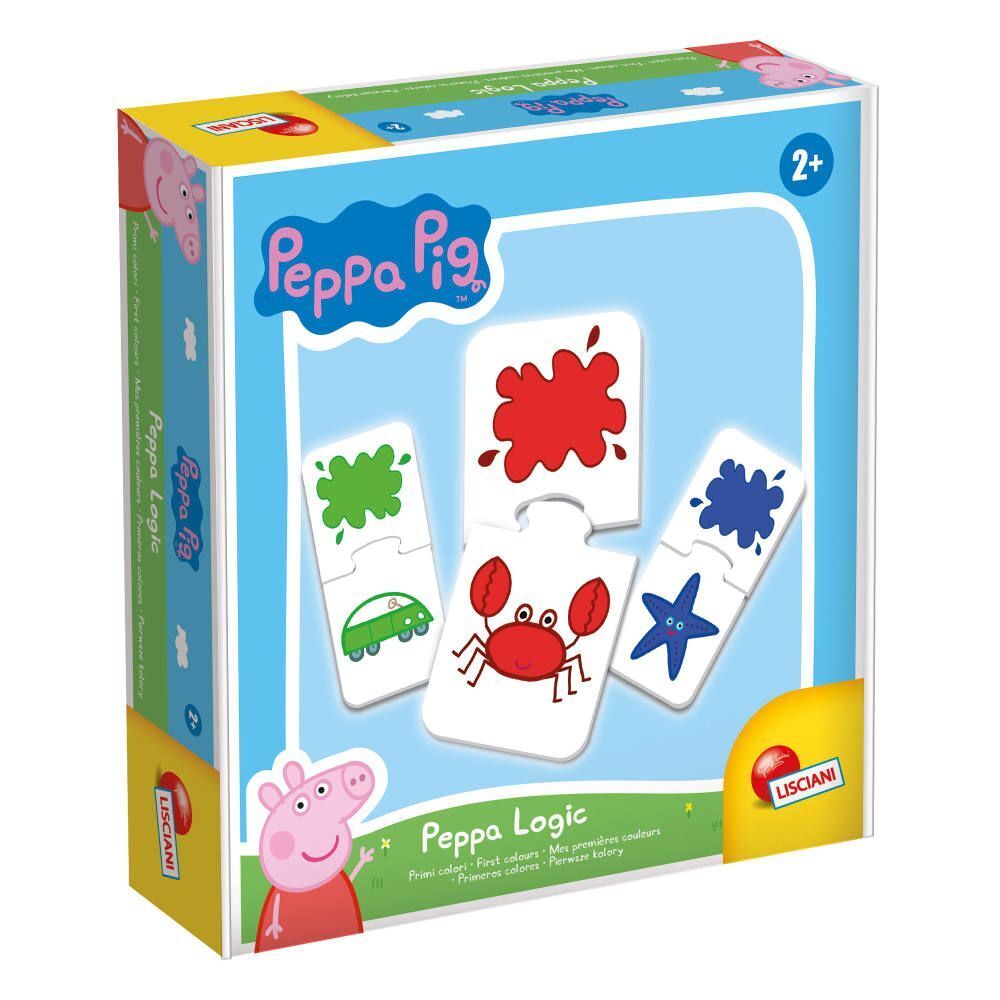 Bild: 8008324095292 | PEPPA PIG Logik Spiele | Spiel | Kartonschachtel | 95292 | Deutsch