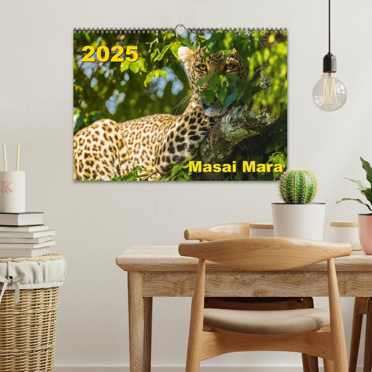 Bild: 9783435676583 | Masai Mara 2025 (Wandkalender 2025 DIN A3 quer), CALVENDO...