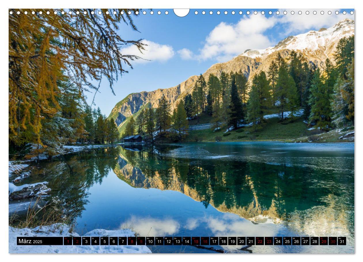 Bild: 9783435098965 | Alpen - Schweiz und Vorarlberg (Wandkalender 2025 DIN A3 quer),...