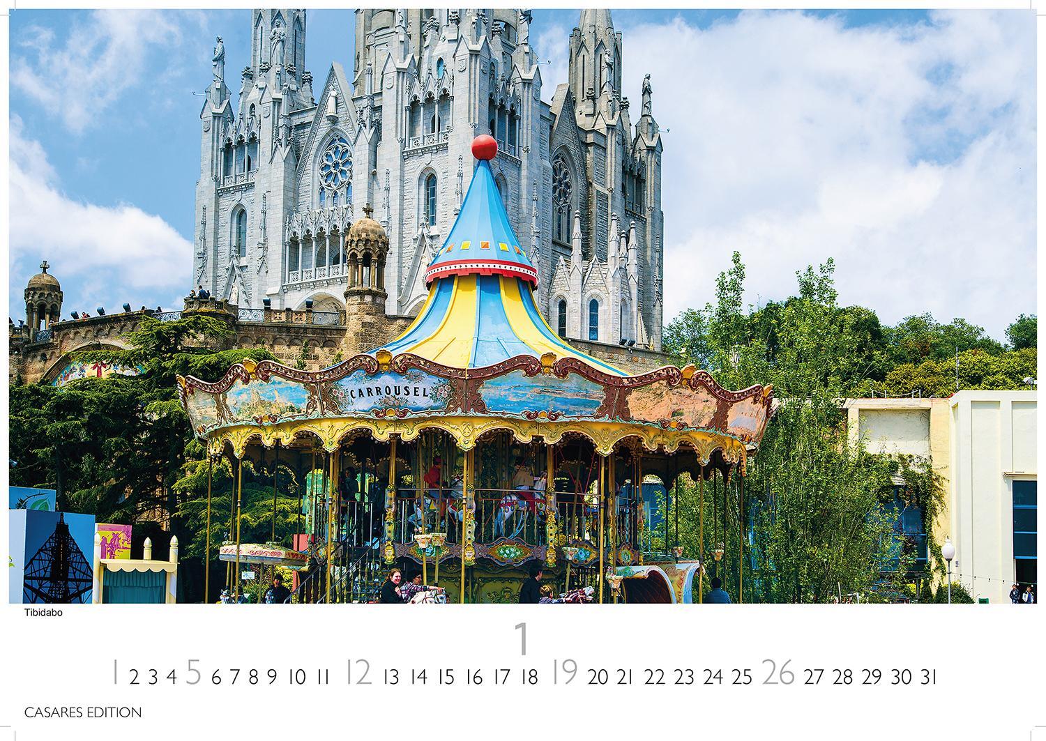 Bild: 9781835240281 | Barcelona 2025 L 35x50cm | H. W. Schawe | Kalender | 14 S. | Deutsch