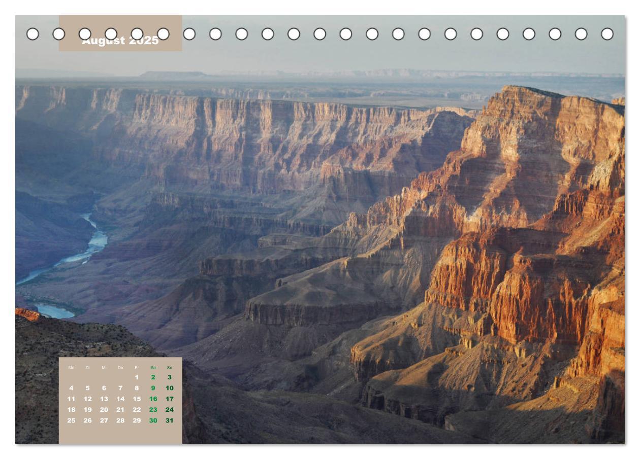 Bild: 9783435110834 | Erlebe mit mir die Schluchten des Grand Canyon (Tischkalender 2025...