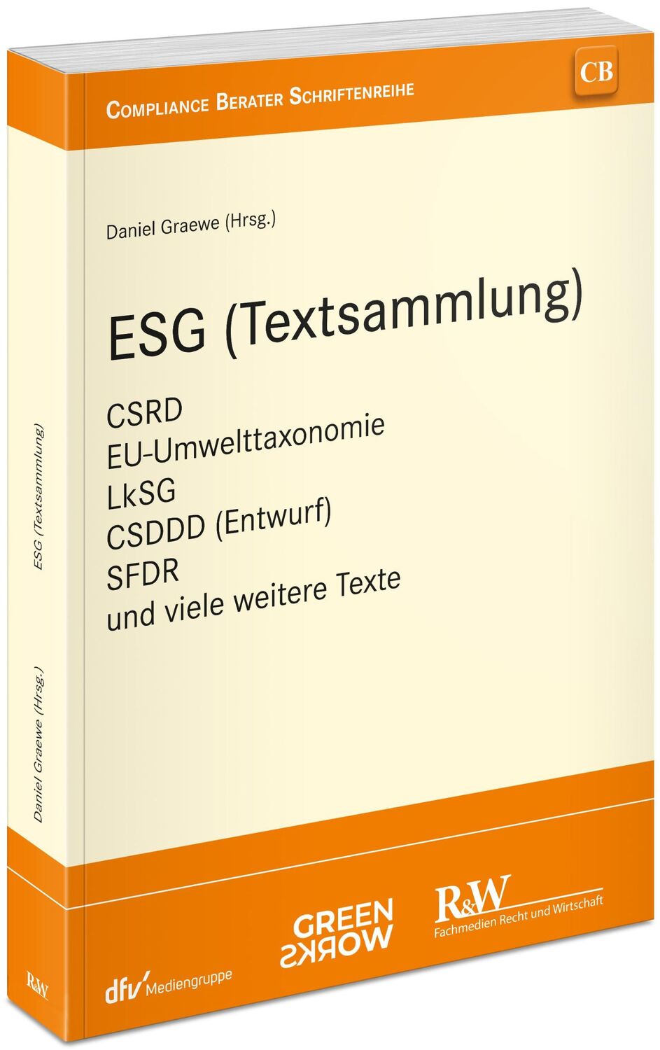 Cover: 9783800518777 | ESG (Textsammlung) | Daniel Graewe | Taschenbuch | VI | Deutsch | 2023