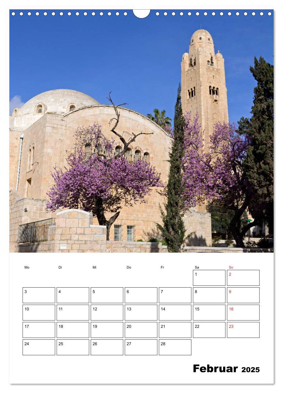 Bild: 9783435960149 | Israel - Der Monatsplaner 2025 (Wandkalender 2025 DIN A3 hoch),...