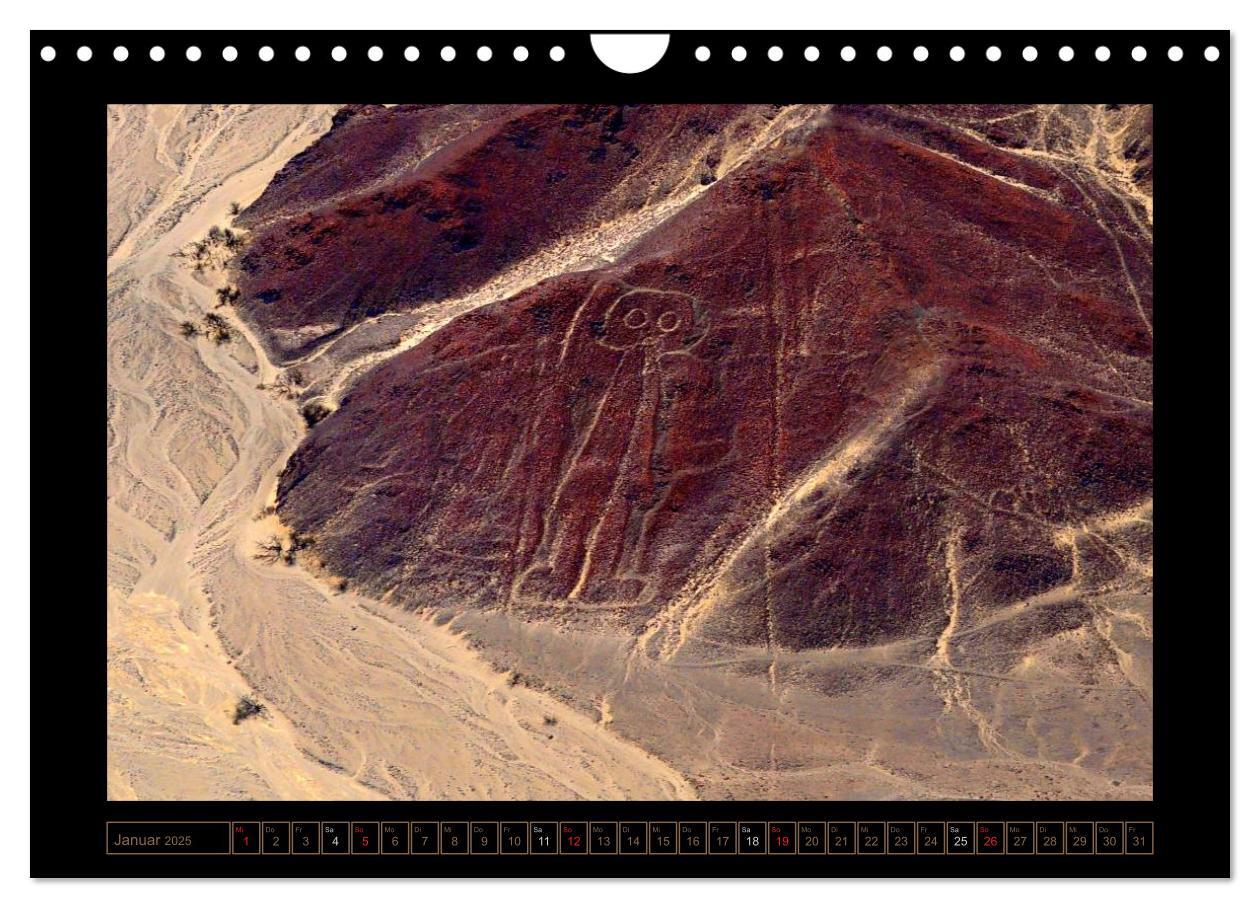 Bild: 9783435803897 | Die NAZCA Linien - Geheimnisvolle Figuren (Wandkalender 2025 DIN A4...