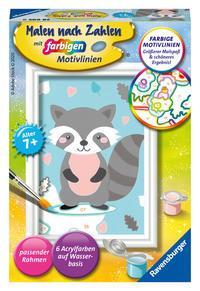 Cover: 4005556286959 | Ravensburger Malen nach Zahlen 28695- Süßer Waschbär - Kinder ab 7...