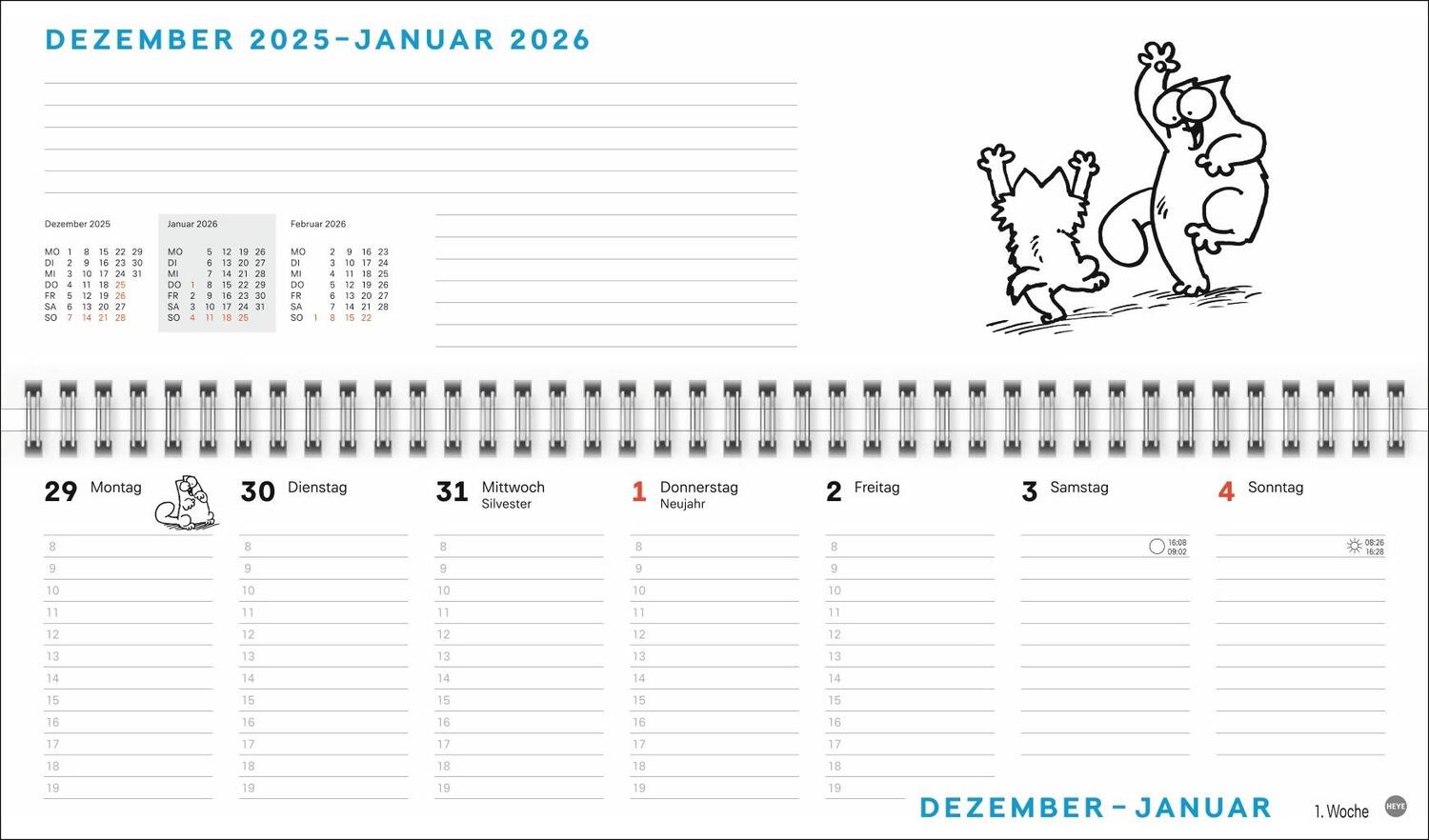 Bild: 9783756406524 | Simons Katze Büroplaner 2025 | Simon Tofield | Kalender | 112 S.