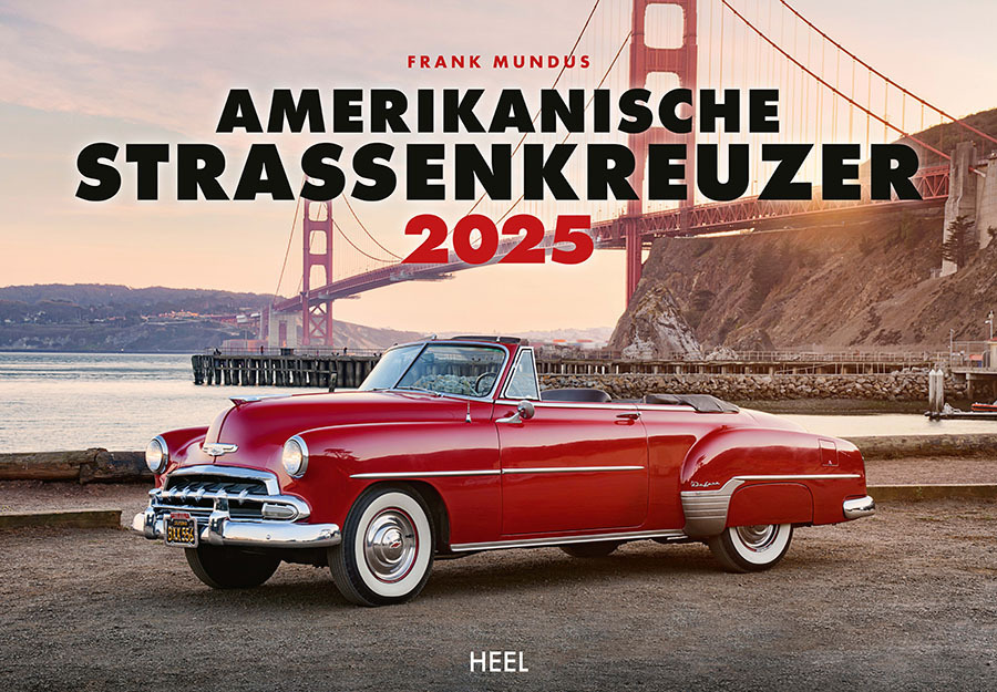 Cover: 9783966648059 | Amerikanische Straßenkreuzer Kalender 2025 | Chris Affrock | Kalender