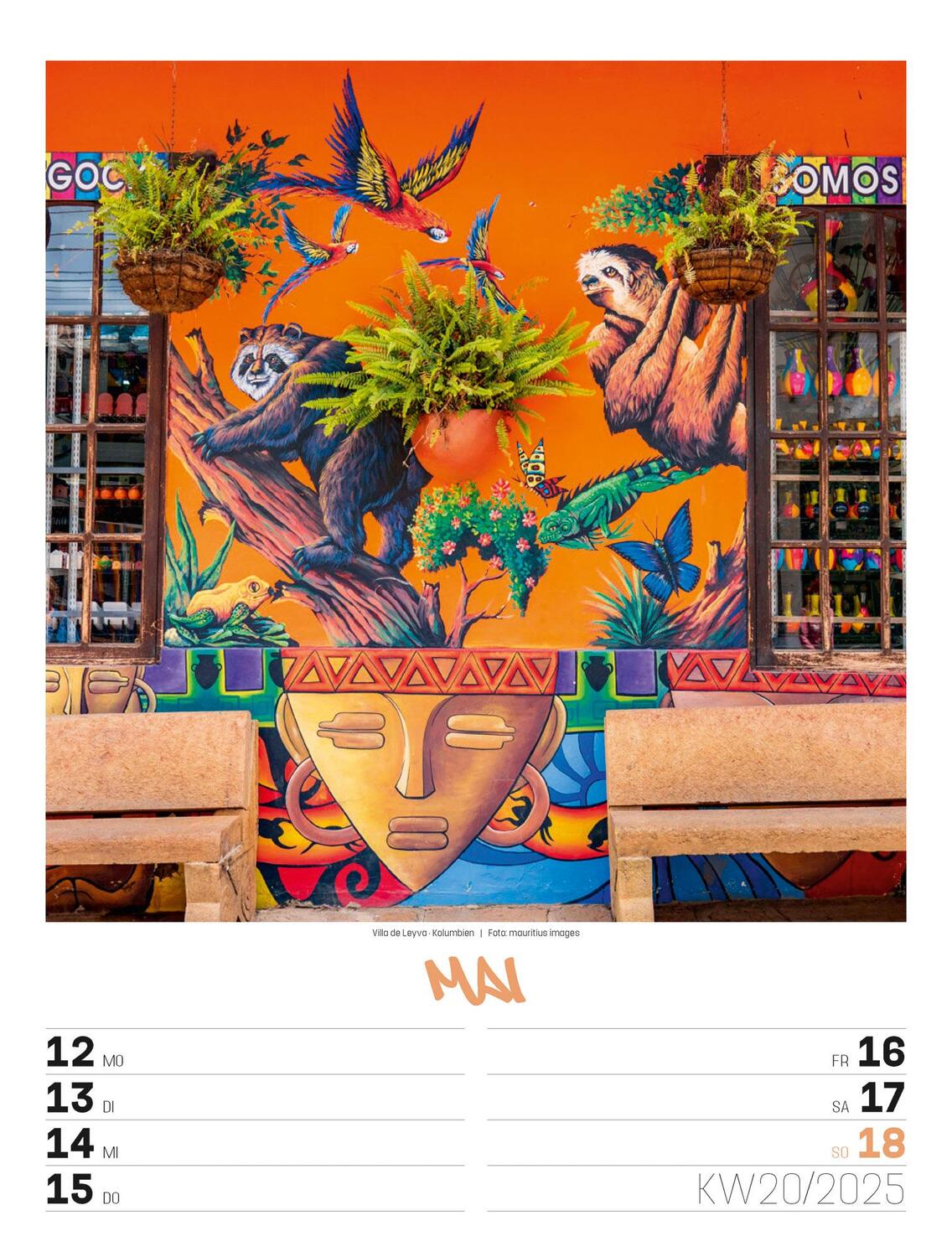 Bild: 9783838435299 | Street Art - Graffiti - Wochenplaner Kalender 2025 | Kunstverlag