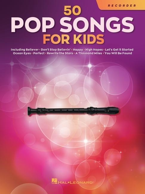 Cover: 9781705107461 | 50 Pop Songs for Kids for Recorder | Hal Leonard Corp | Taschenbuch