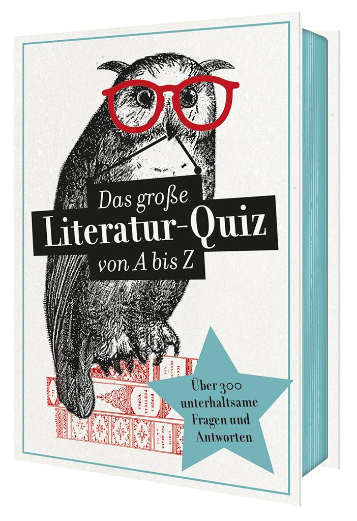 Cover: 9783964550347 | Das große Literaturquiz von A bis Z | Gabriele Hatzfeldt (u. a.)