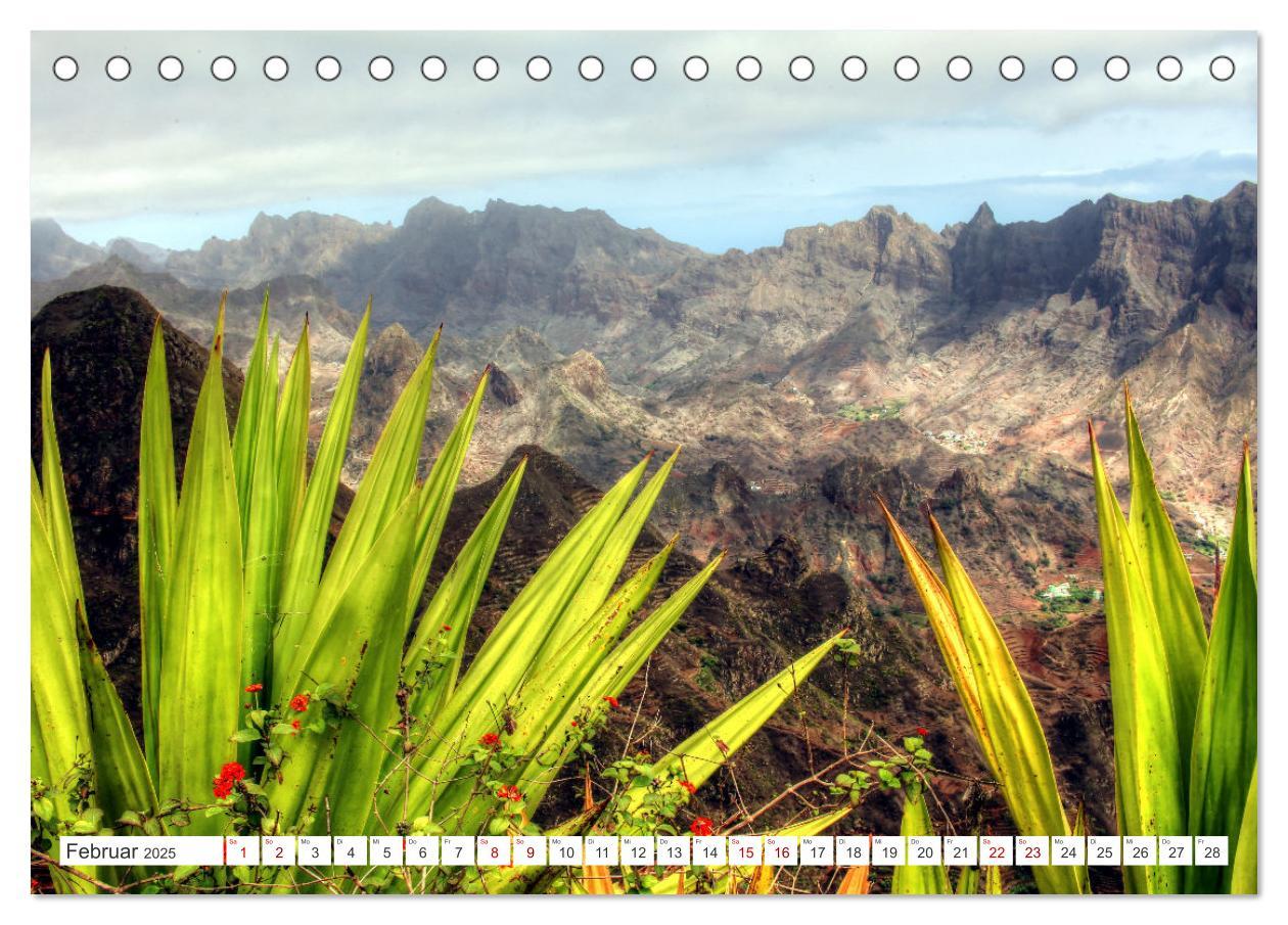 Bild: 9783383875939 | Cabo Verde - Sao Vicente, Santo Antao und Santiago (Tischkalender...