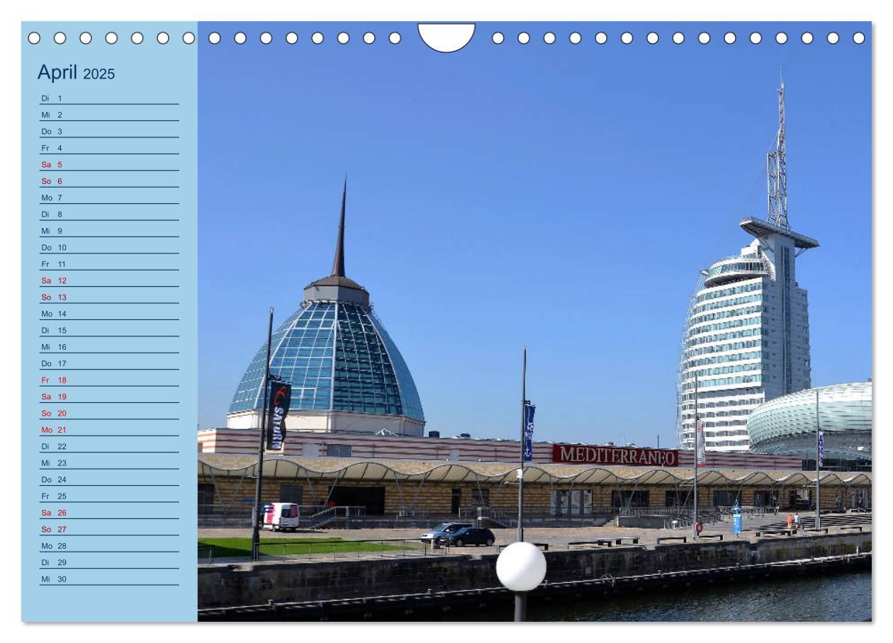 Bild: 9783435378395 | BREMERHAVEN - 2025 (Wandkalender 2025 DIN A4 quer), CALVENDO...