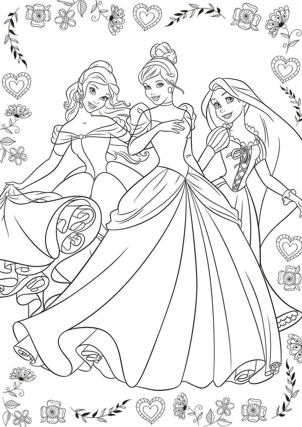 Bild: 9783833239175 | Disney Prinzessin Best of: Die schönsten Motive zum Ausmalen | Panini