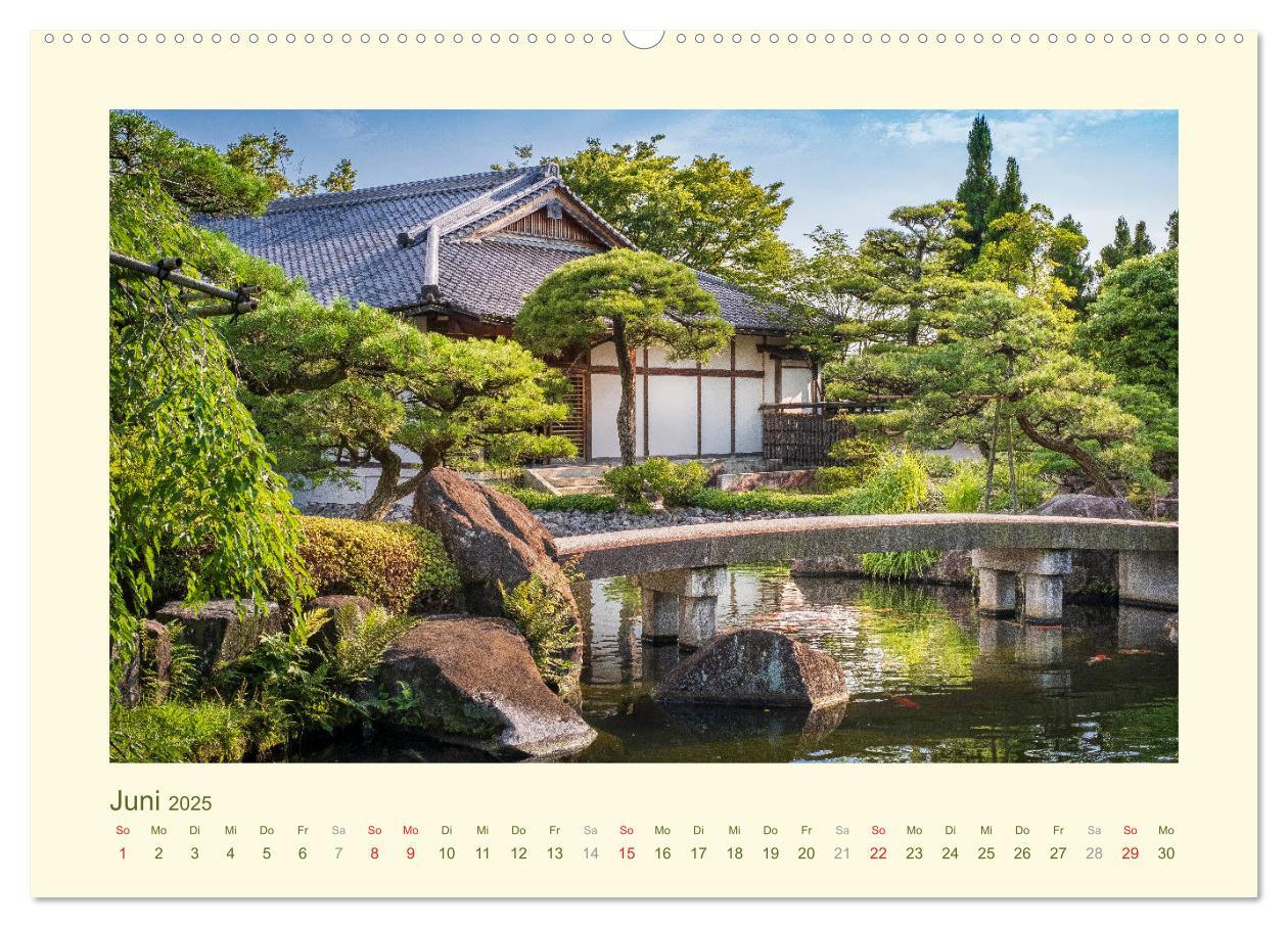 Bild: 9783435174997 | Eine Reise durch Japan (Wandkalender 2025 DIN A2 quer), CALVENDO...