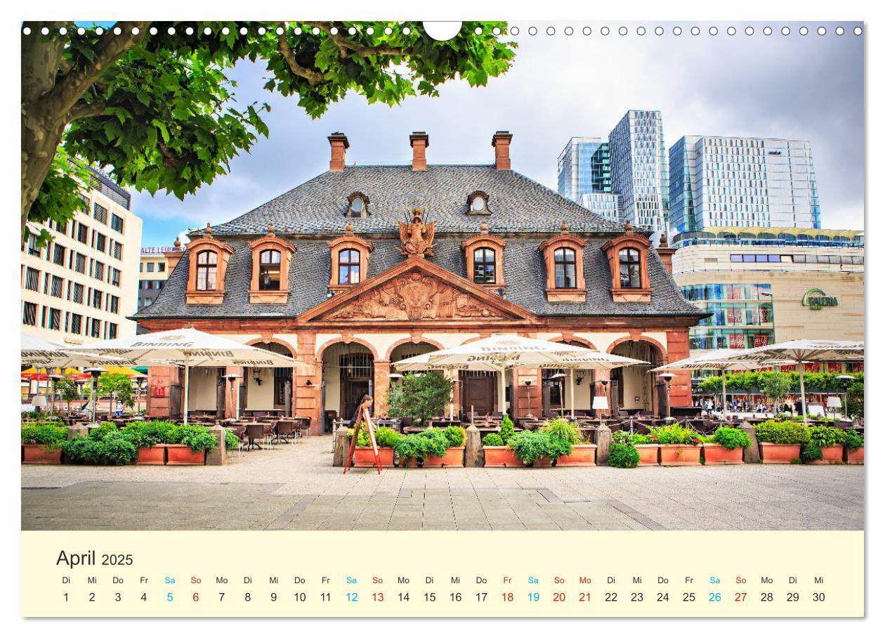 Bild: 9783435464197 | Frankfurt am Main - Finanzen und Geschichte (Wandkalender 2025 DIN...