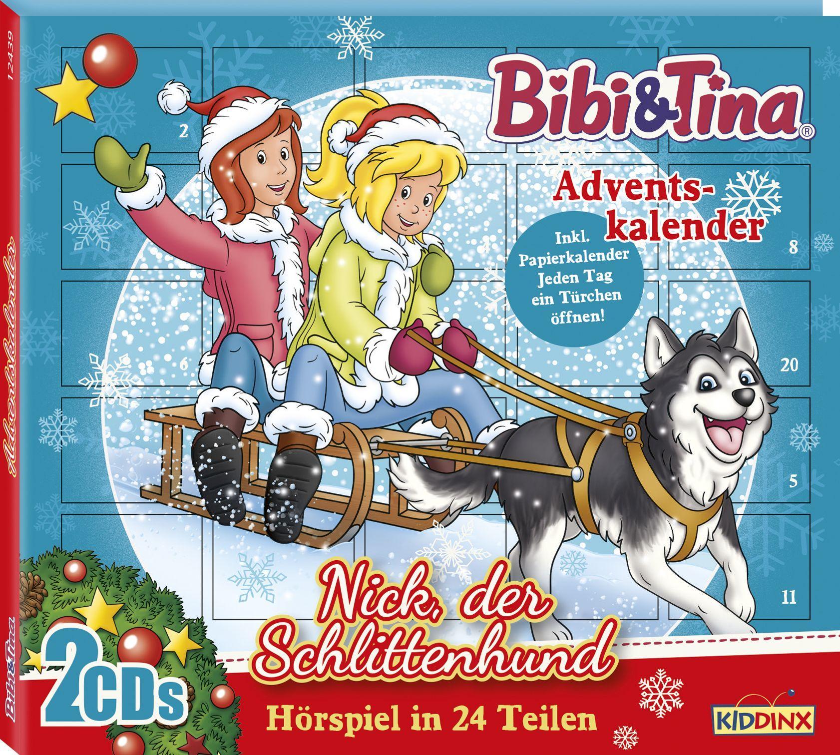 Cover: 4001504124397 | Adventskalender:Nick,der Schlittenhund | Bibi &amp; Tina | Audio-CD | 2022