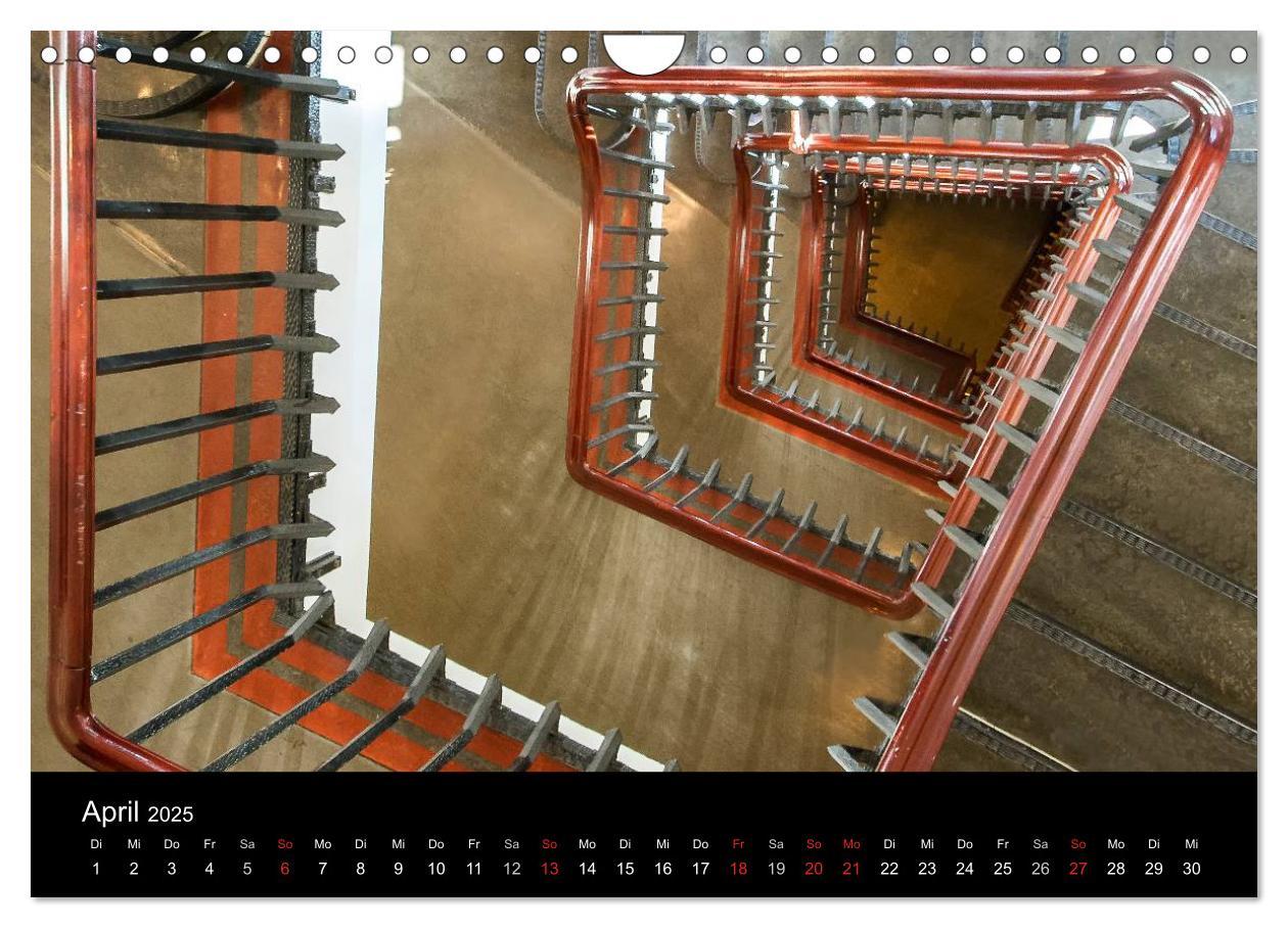 Bild: 9783435601523 | Faszination Treppen (Wandkalender 2025 DIN A4 quer), CALVENDO...