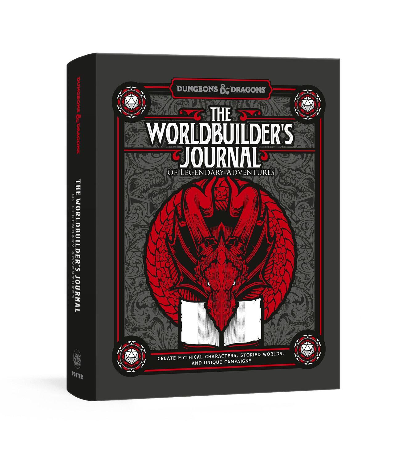 Cover: 9781984824639 | The Worldbuilder's Journal of Legendary Adventures (Dungeons &amp;...