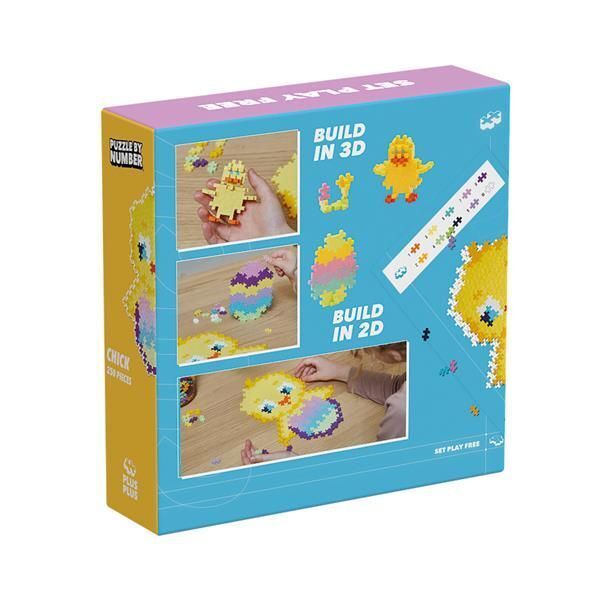 Bild: 5710409108850 | Plus-Plus 250 Kreativ Bausteine Puzzle Küken | Stück | 9603964