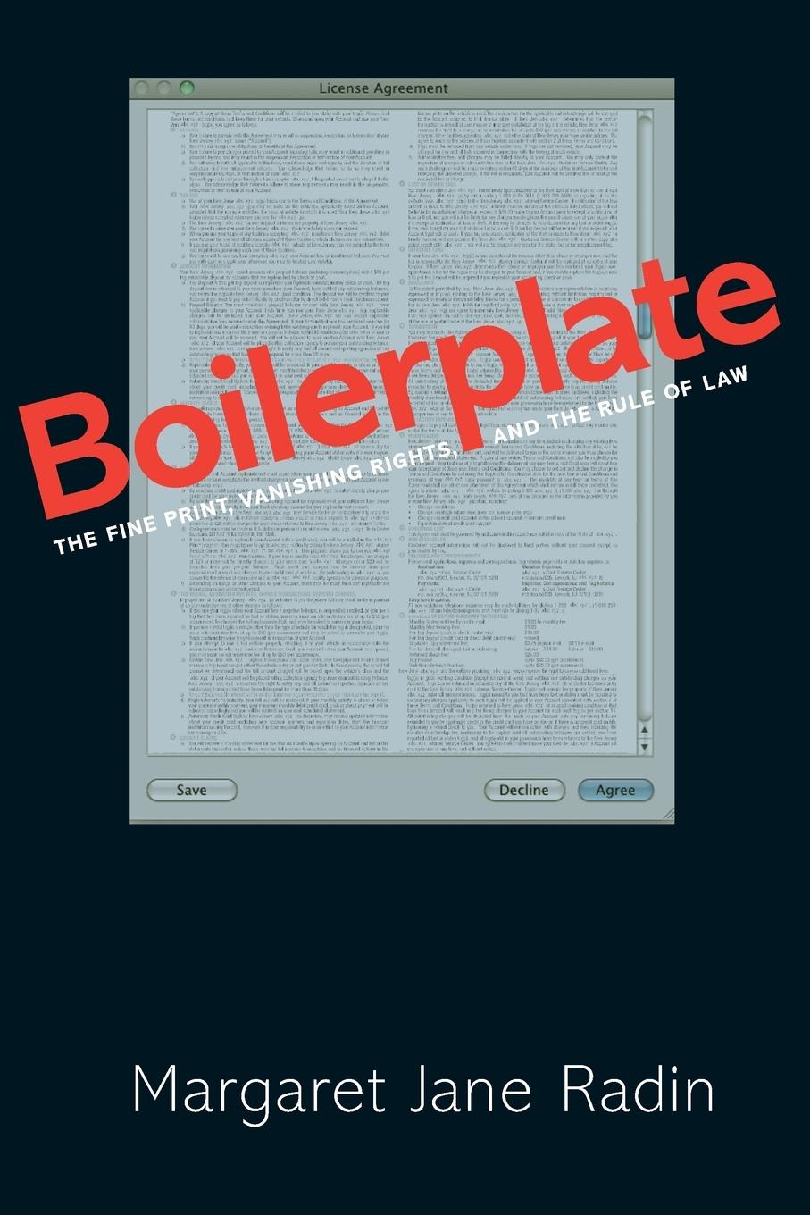 Cover: 9780691163352 | Boilerplate | The Fine Print, Vanishing Rights, and the Rule of Law