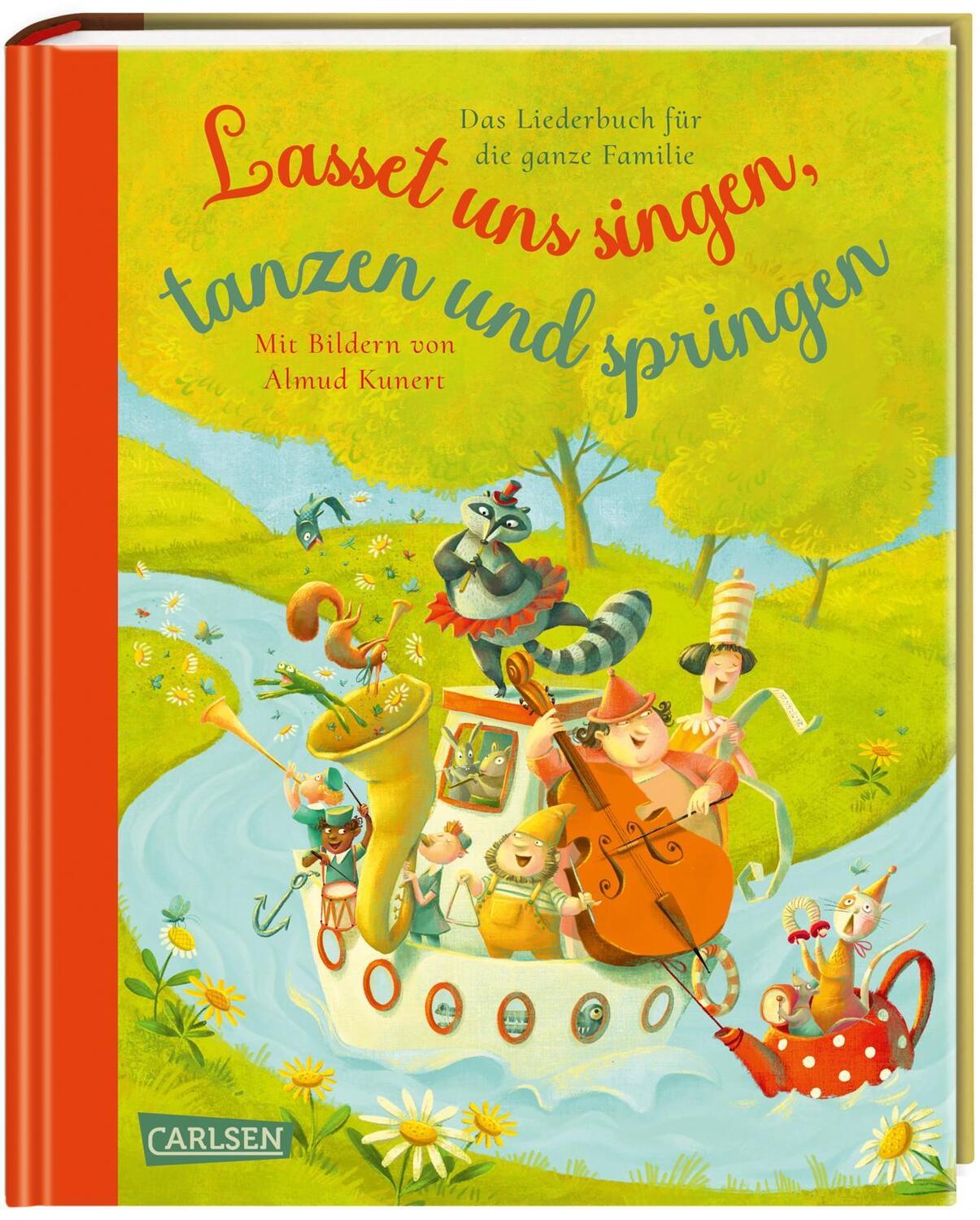 Cover: 9783551558060 | Lasset uns singen, tanzen und springen | Wiebke Andersen | Buch | 2021