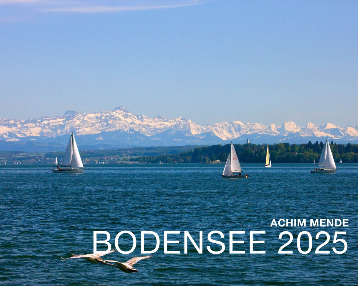 Cover: 9783965551688 | Bodensee 2025 | Einfach nur schön | Achim Mende | Kalender | 13 S.