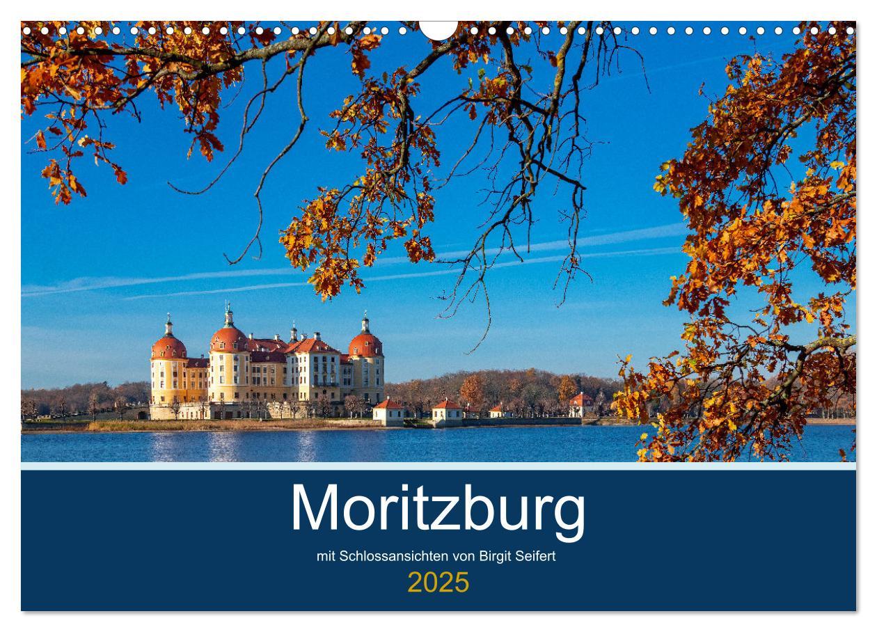 Cover: 9783435478538 | Moritzburg mit Schlossansichten (Wandkalender 2025 DIN A3 quer),...