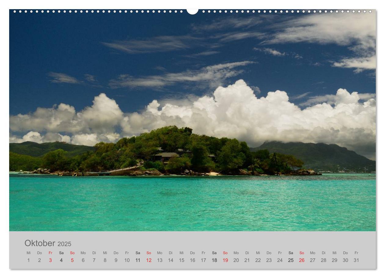 Bild: 9783435543601 | Lichtblicke - Seychellen (Wandkalender 2025 DIN A2 quer), CALVENDO...