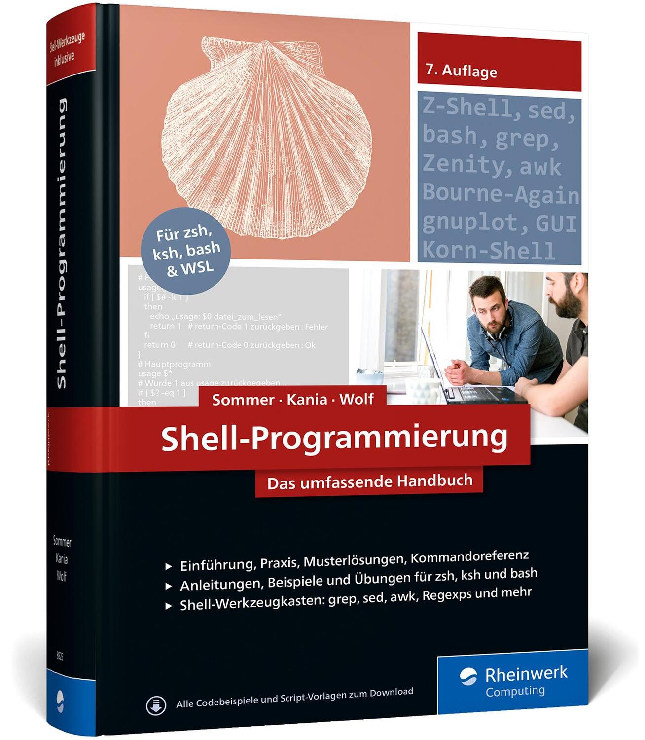 Cover: 9783836289238 | Shell-Programmierung | Frank Sommer (u. a.) | Buch | 868 S. | Deutsch