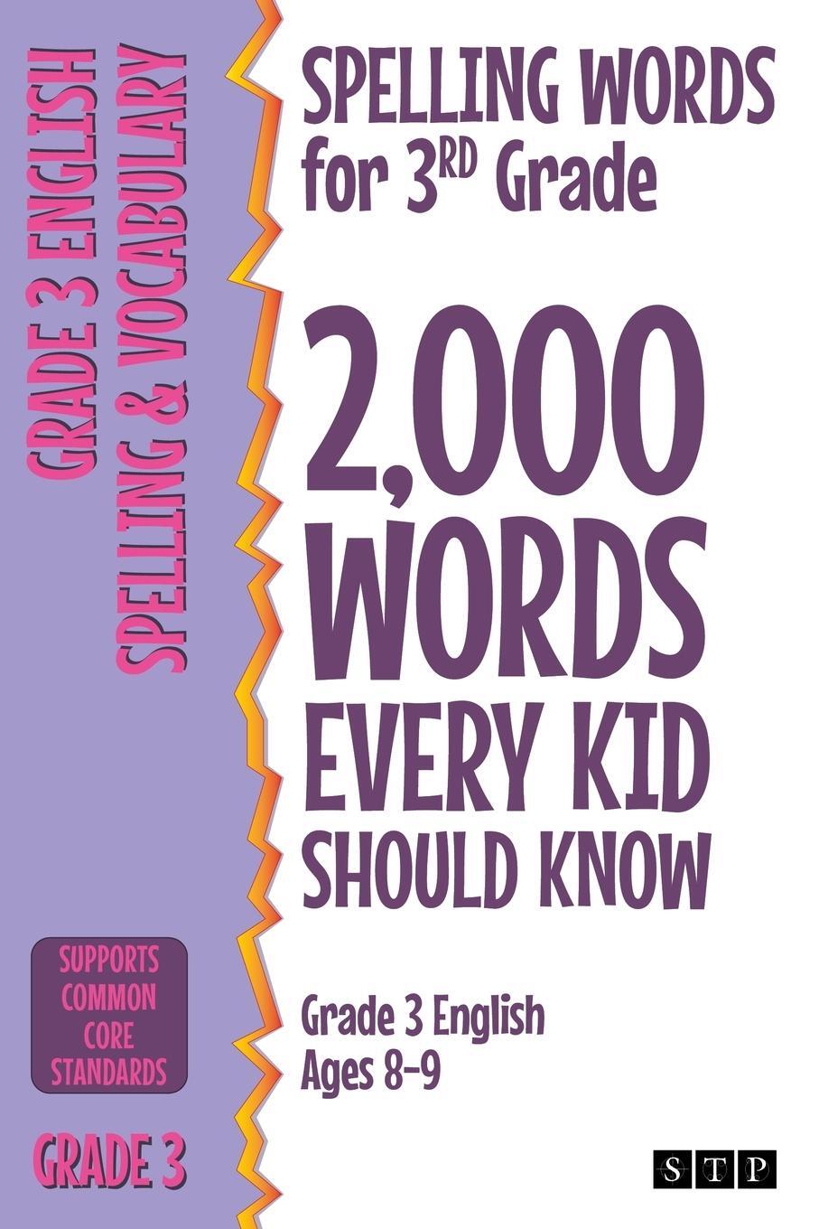 Cover: 9781912956487 | Spelling Words for 3rd Grade | Stp Books | Taschenbuch | Paperback