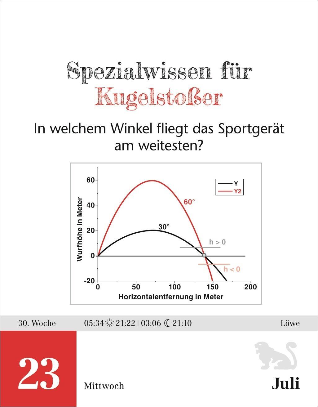 Bild: 9783840034022 | Einstein für Quanten-Dilettanten Tagesabreißkalender 2025 - Ein...