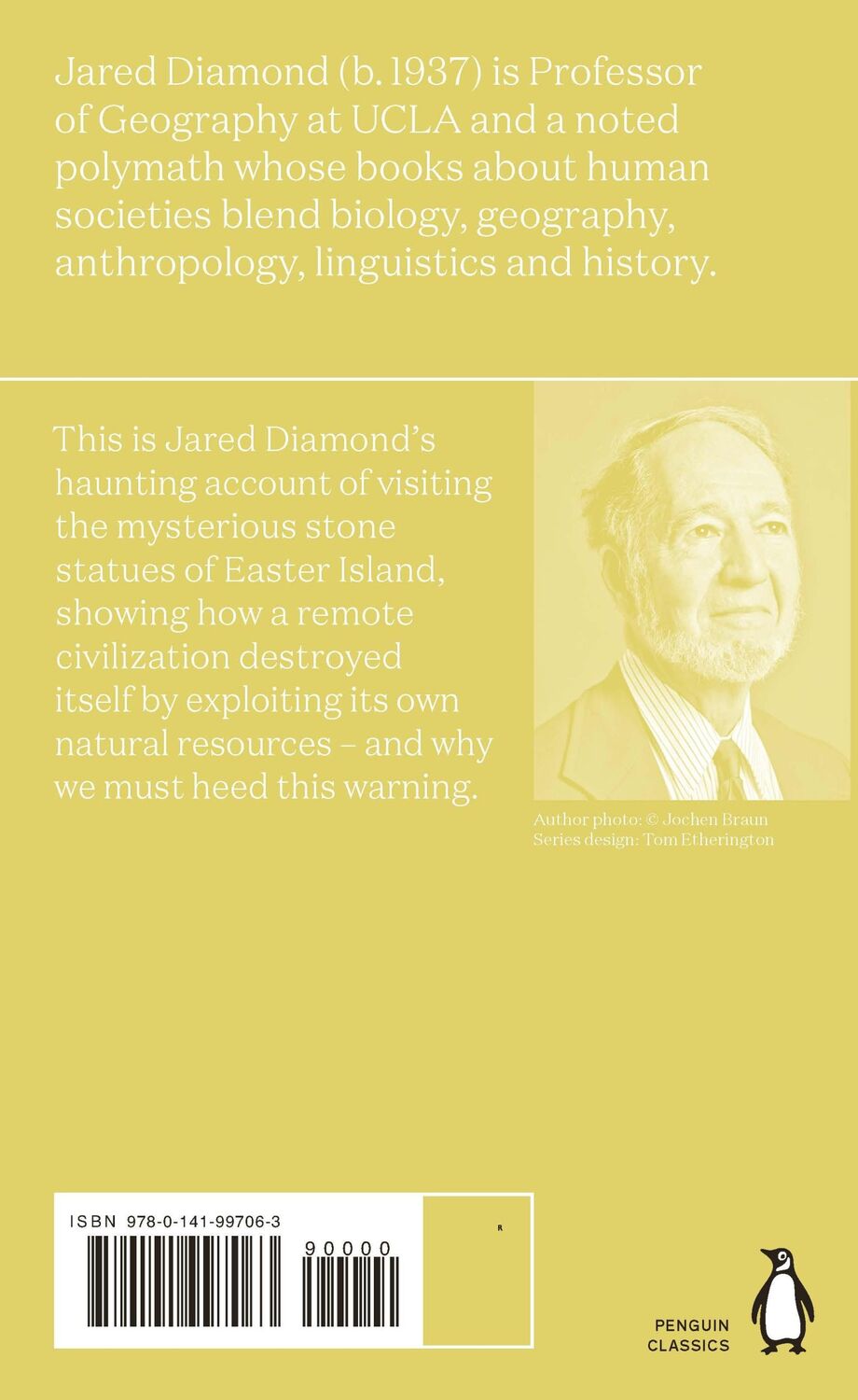 Rückseite: 9780141997063 | The Last Tree on Easter Island | Jared Diamond | Taschenbuch | 96 S.