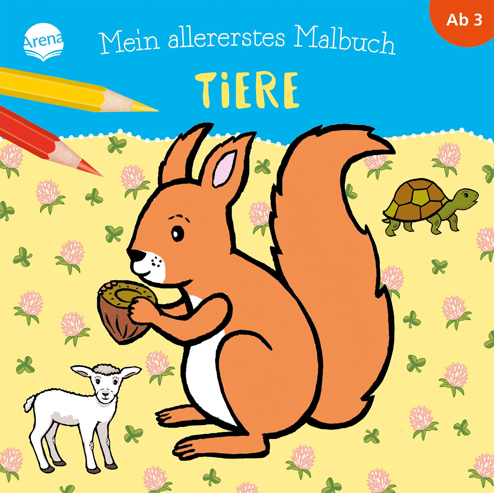 Cover: 9783401712550 | Mein allererstes Malbuch. Tiere | Claudia Heine | Broschüre | 32 S.