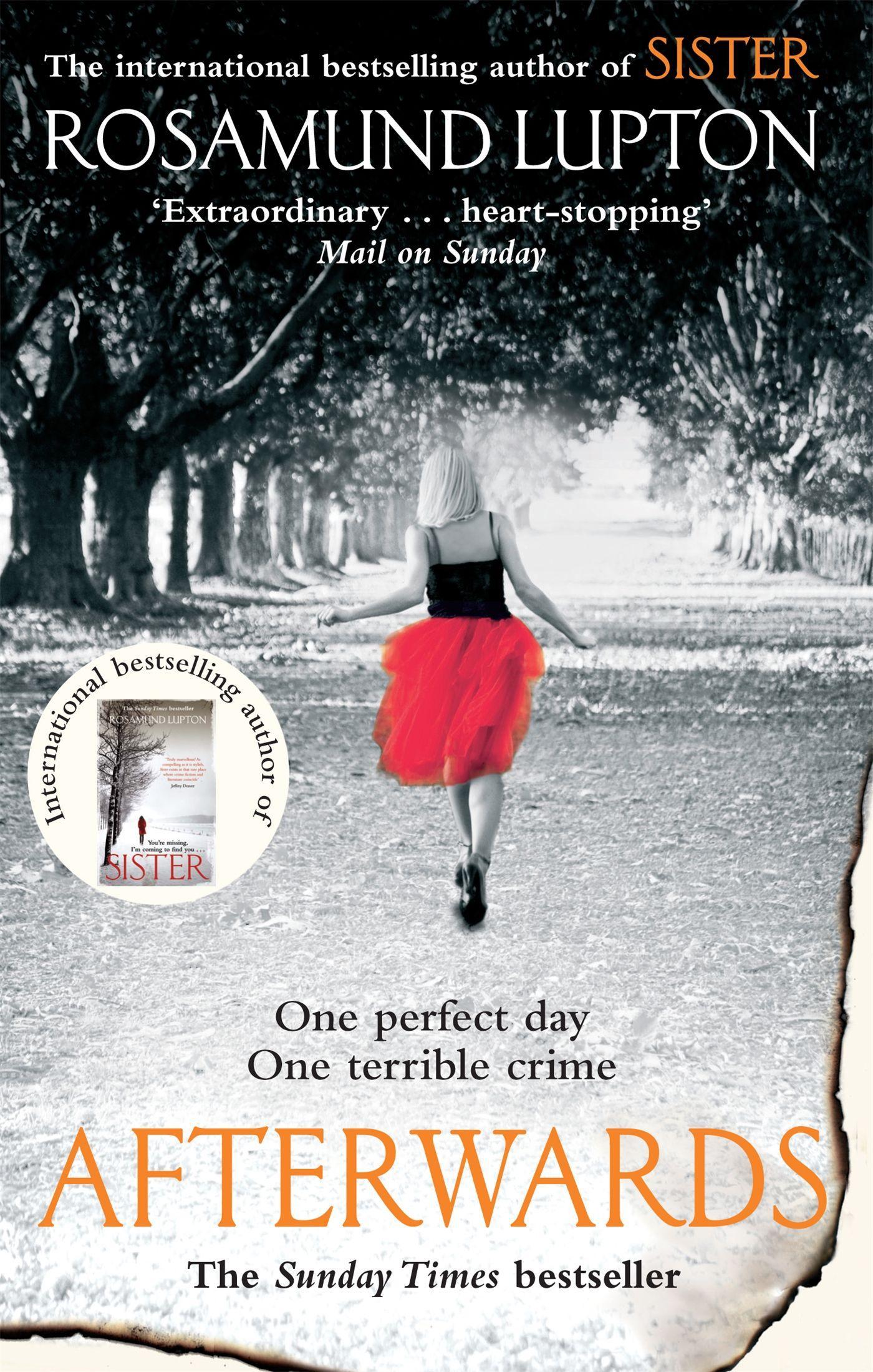 Cover: 9780749942168 | Afterwards | The Sunday Times and top-ten bestseller | Rosamund Lupton