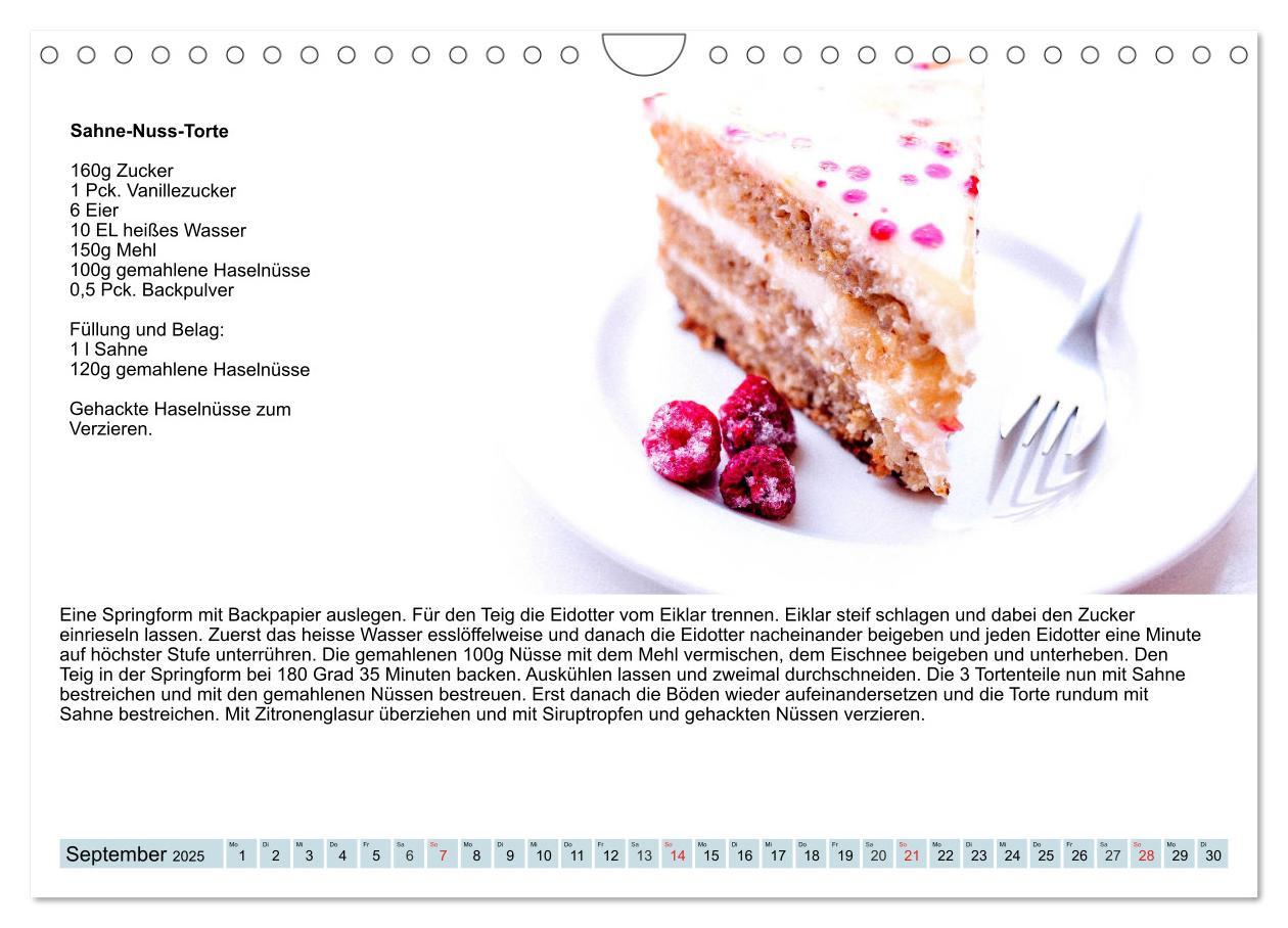 Bild: 9783435190355 | Exquisite Torten. Köstliche Rezepte für viele Anlässe (Wandkalender...