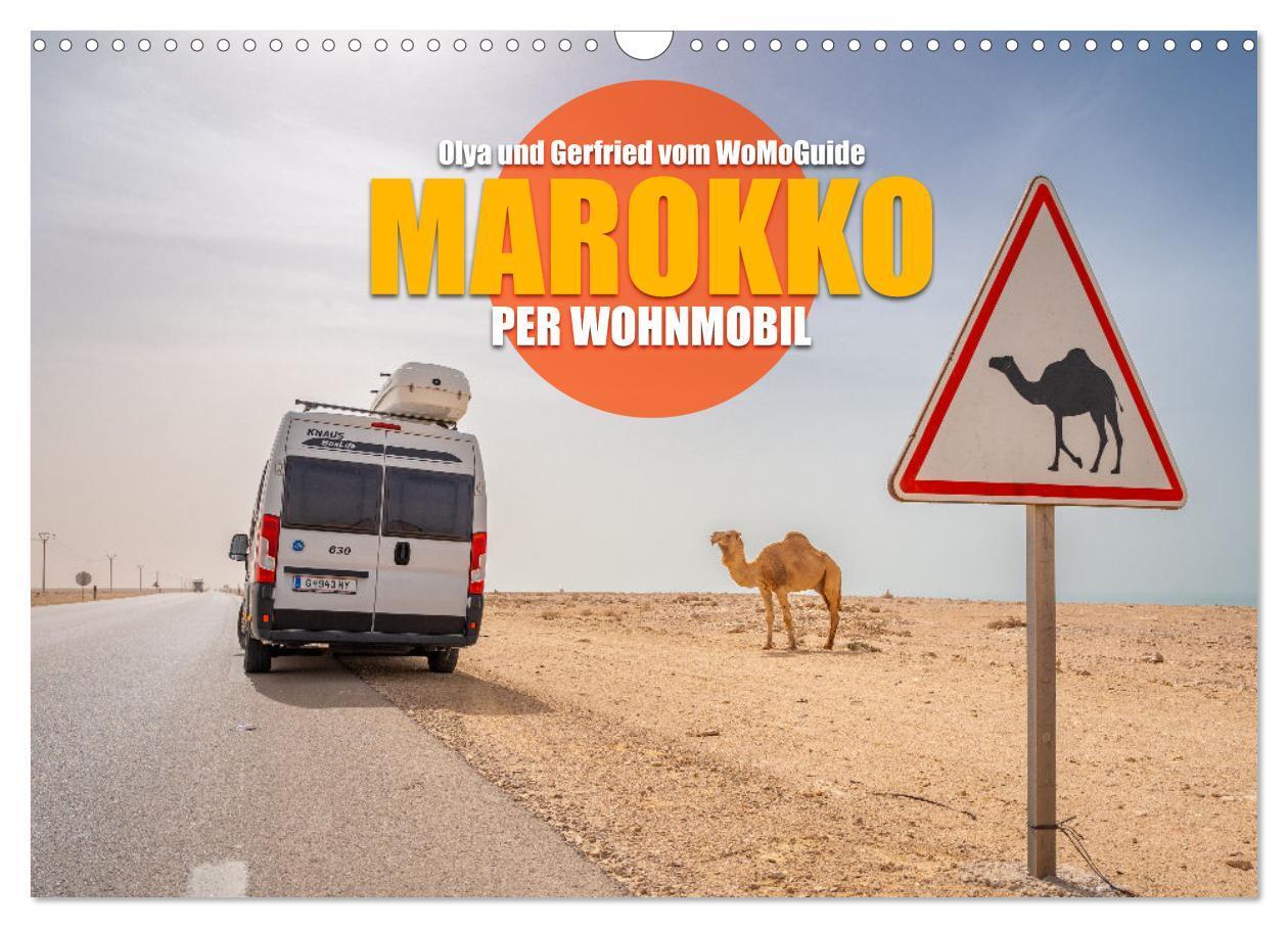 Cover: 9783457195734 | MAROKKO per WOHNMOBIL (Wandkalender 2025 DIN A3 quer), CALVENDO...