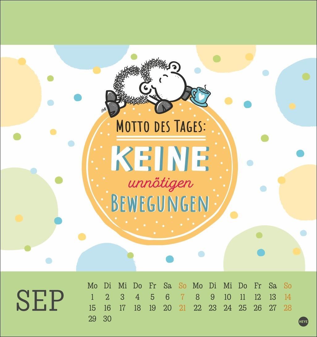 Bild: 9783756406968 | sheepworld Postkartenkalender 2025 | Heye | Kalender | Spiralbindung