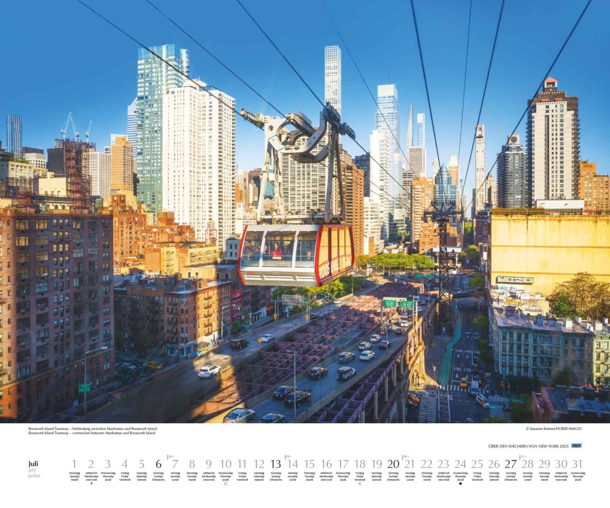 Bild: 4250809653754 | DUMONT - Über den Dächern von New York 2025 Wandkalender, 60x50cm,...