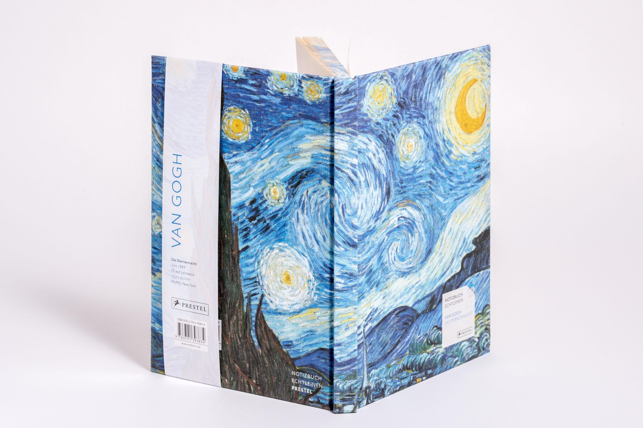 Bild: 9783791393834 | Notizbuch Echtleinen Van Gogh Die Sternennacht | Buch | 128 S. | 2025