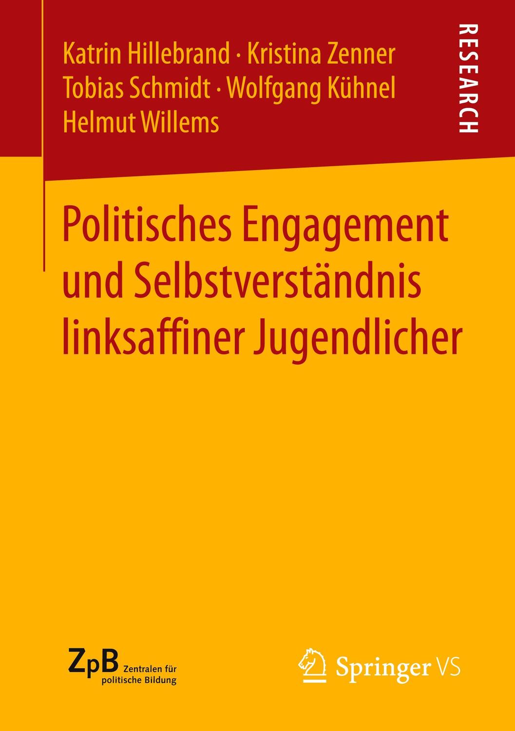 Cover: 9783658085193 | Politisches Engagement und Selbstverständnis linksaffiner Jugendlicher