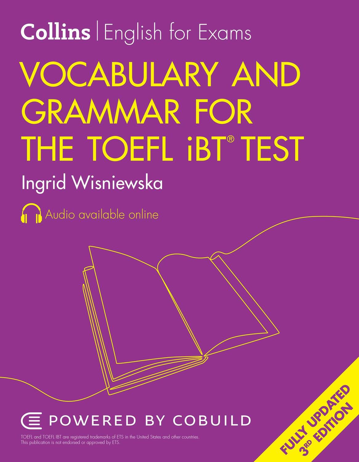 Cover: 9780008695224 | Vocabulary and Grammar for the TOEFL iBT® Test | Ingrid Wisniewska