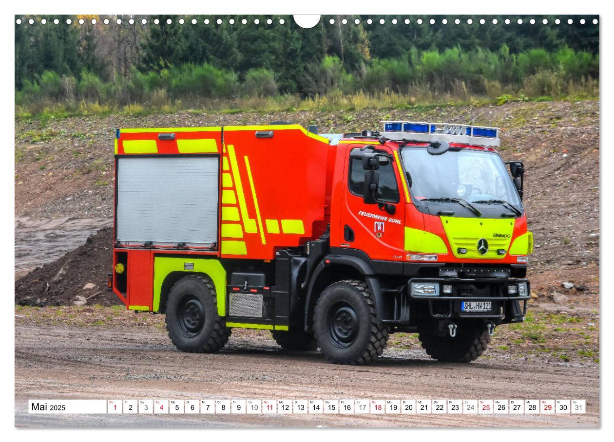 Bild: 9783435337804 | Feuerwehrfahrzeuge (Wandkalender 2025 DIN A3 quer), CALVENDO...