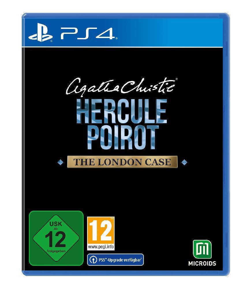 Cover: 3701529509636 | Agatha Christie - Hercule Poirot, The London Case, 1 PS4-Blu-ray Disc